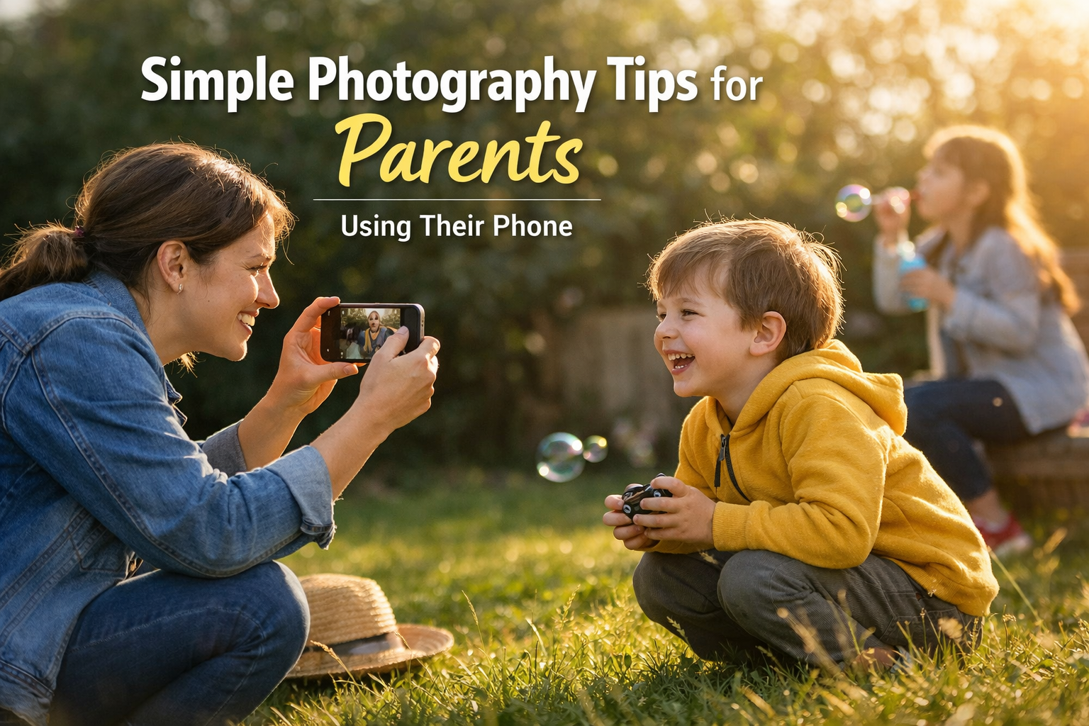 Simple Photography Tips for Parents Using Their Phone