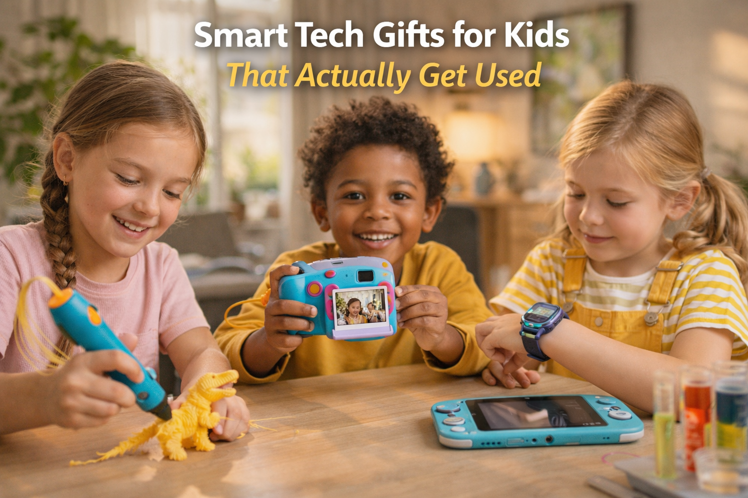 Smart Tech Gifts for Kids That Actually Get Used